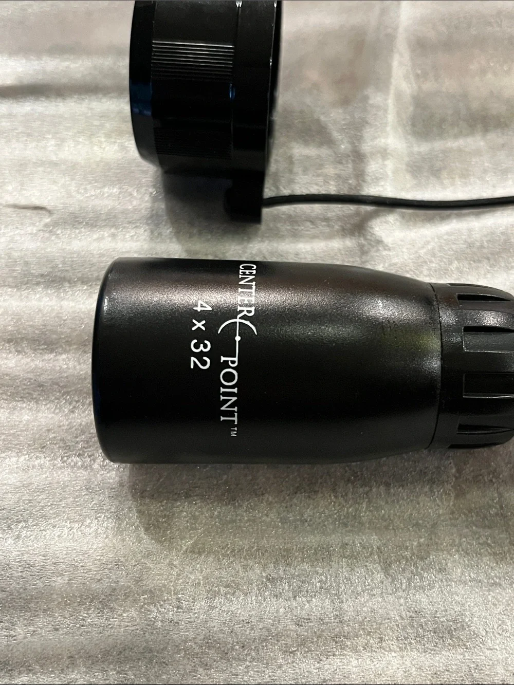 4x32 Black Rifle Scope with Clear Optics